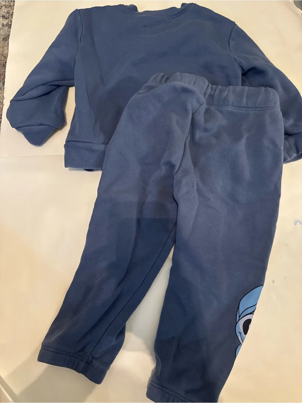 Disney Blue Stitch Joggers - Kids Sweatpants